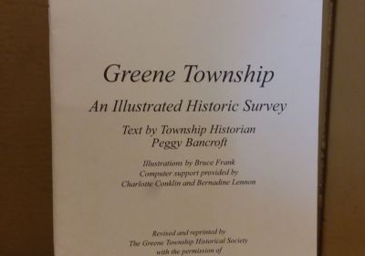 Greene Township; An Illustrated Historic Survey 
